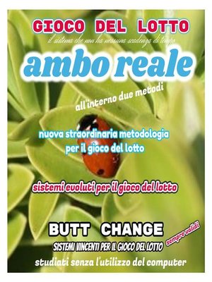 cover image of Gioco del Lotto--Ambo Reale sistema evoluto [Mat Marlin]